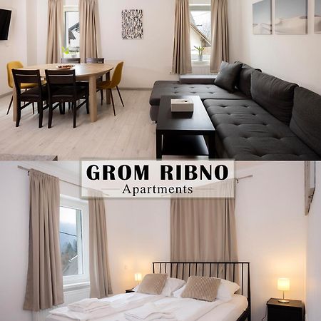 Grom Ribno Apartments Bled Kültér fotó
